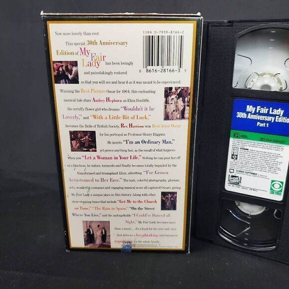 My Fair Lady, 1964 Film [VHS] Musical/Romance - Picture 3 of 4